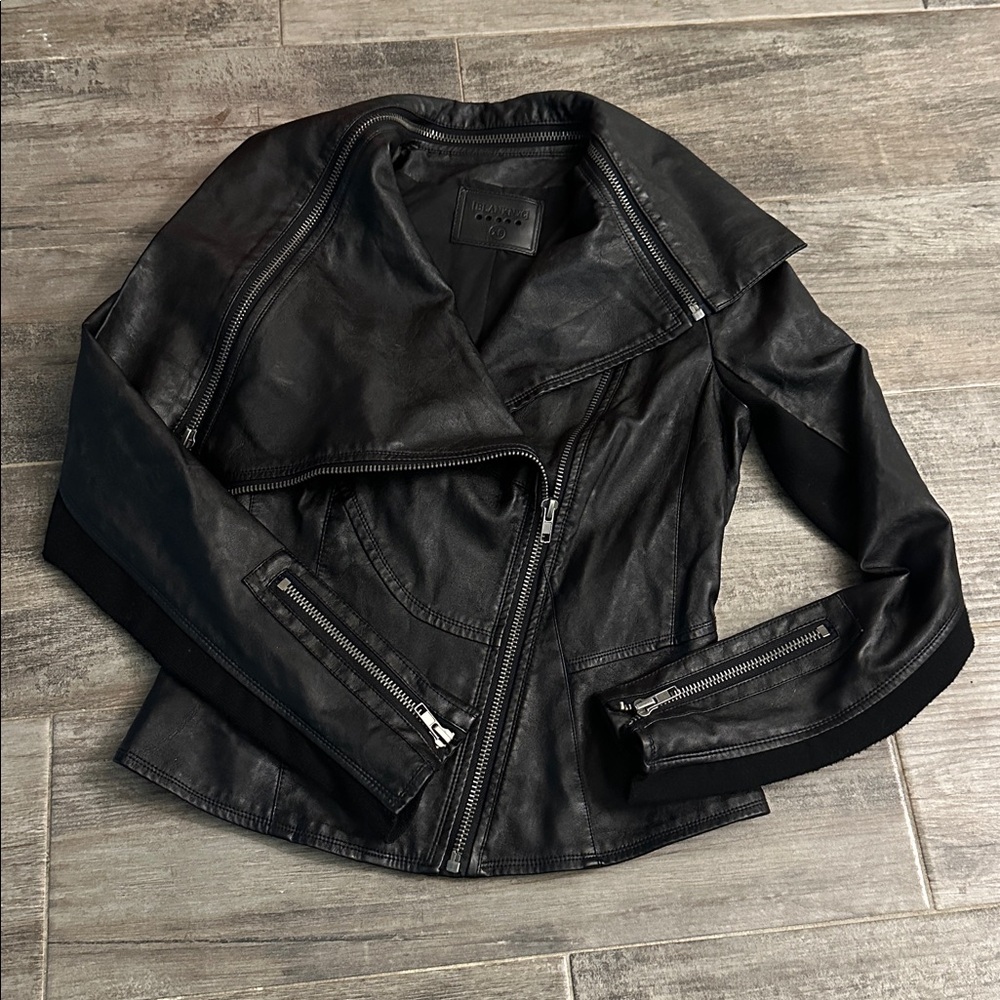 BLANK NYC Moto Jacket sz XS faux leather